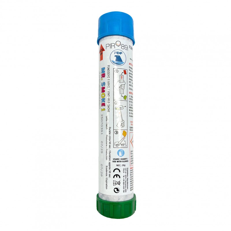 Fumogeno 1 minuto azzurro