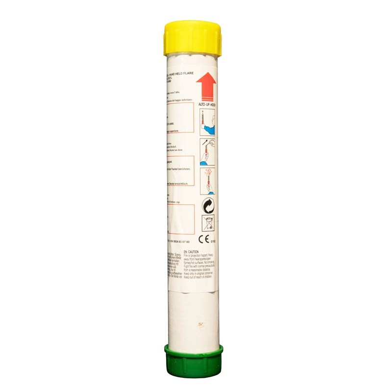 Torcia da stadio gialla